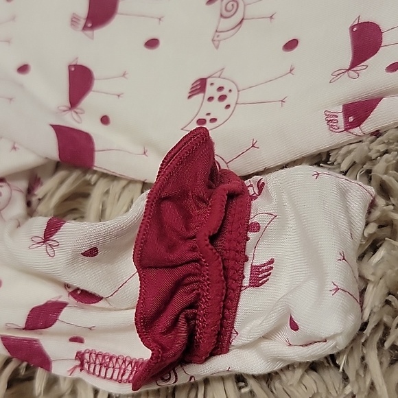 Kickee Pants | Berry Chicken Infant Layette Gown - Picture 7 of 10